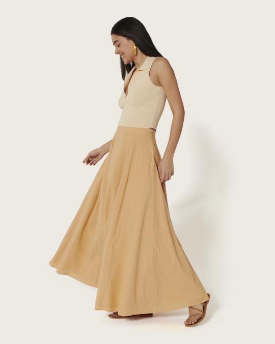 Karma Koma Jupe Longue Nina SNOW