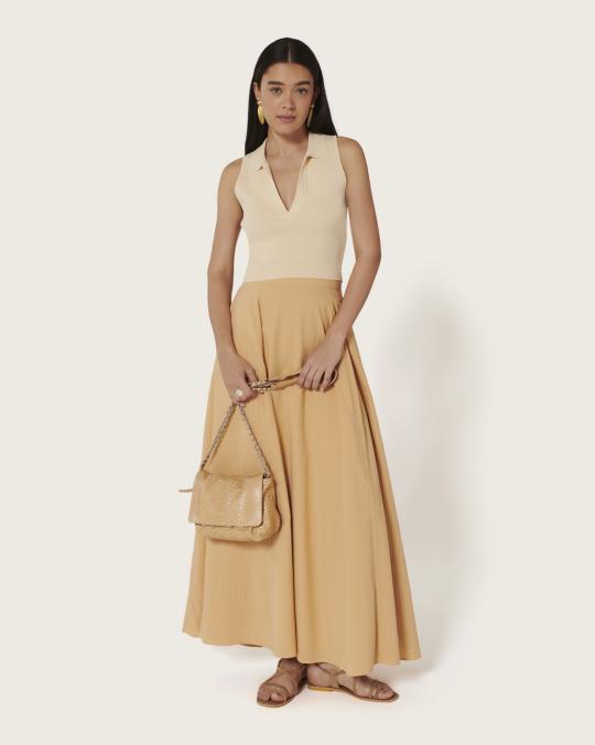 Karma Koma Jupe Longue Nina SNOW