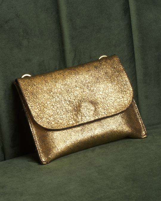 karma koma Mini sac Eliot CRACK SILVER