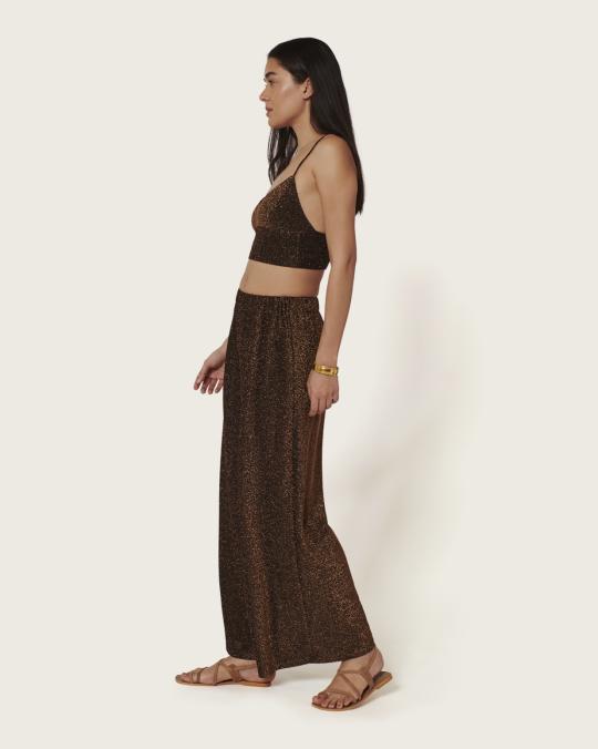 Karma Koma Pantalon Disco Gold