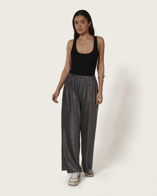 karma koma Pantalon Disco Gold