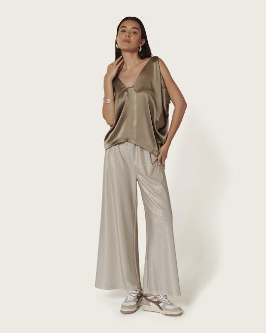 Karma Koma Pantalon Disco Gold