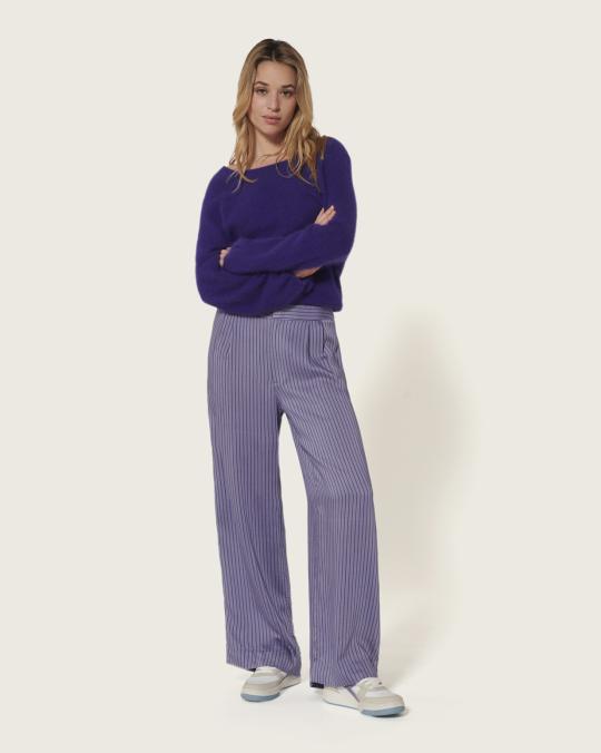 karma koma Pantalon en soie Rover SNOW