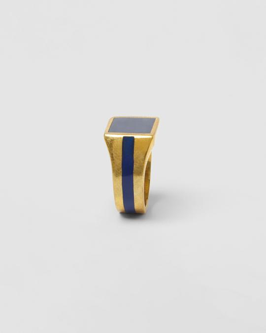 Karma Koma RAY RING (CC) GOLD DARK BLUE