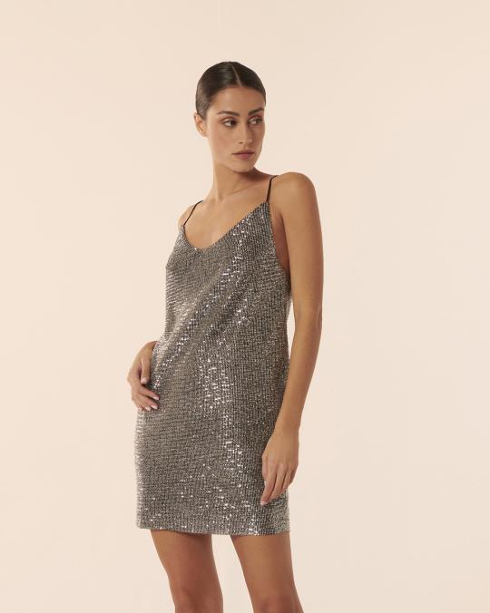 karma koma Robe courte Ada SILVER