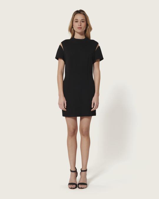 Karma Koma Robe Courte Deus BLACK