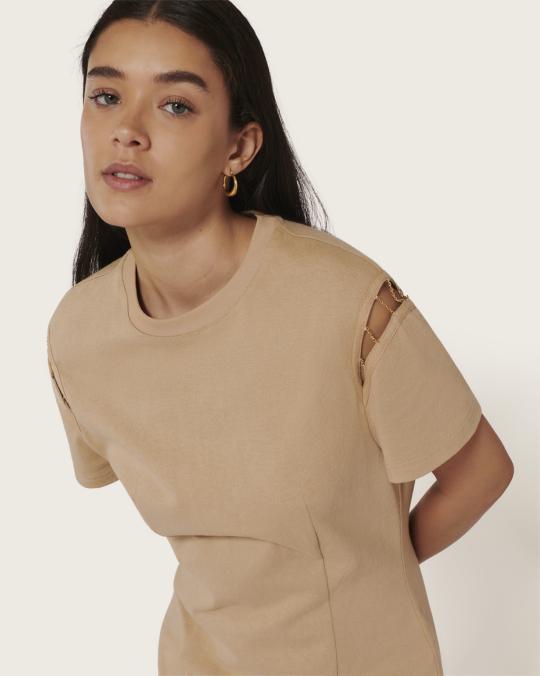 karma koma Robe courte Deus BLACK