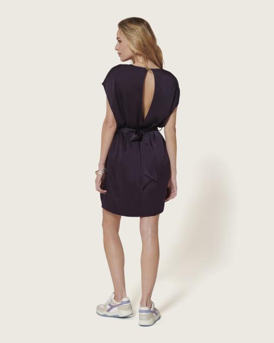 karma koma Robe courte en soie Alicante JALAPENOS