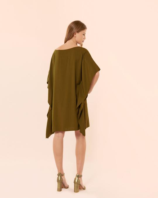 Karma Koma Robe Courte Kimono BLACK