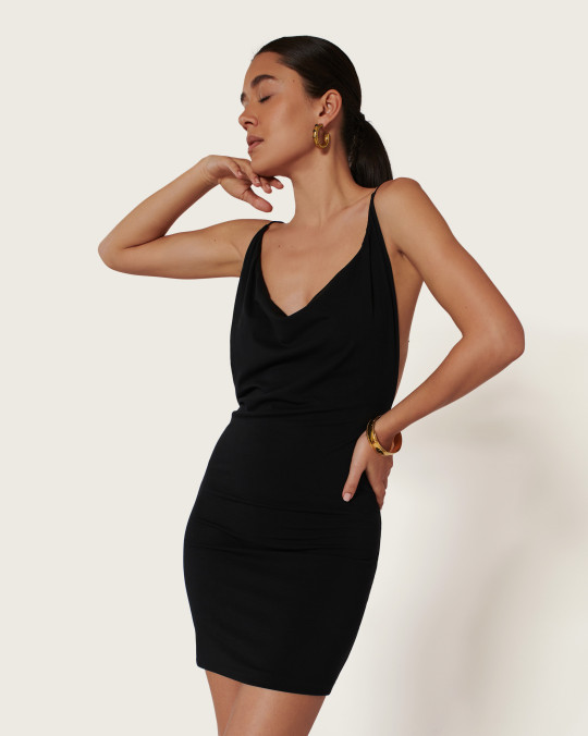 Karma Koma Robe Courte Rosanna BLACK