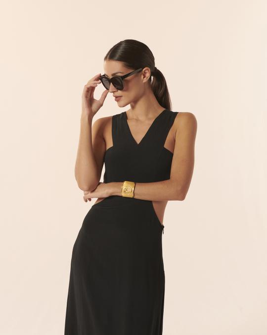 Karma Koma Robe Longue Bee BLACK