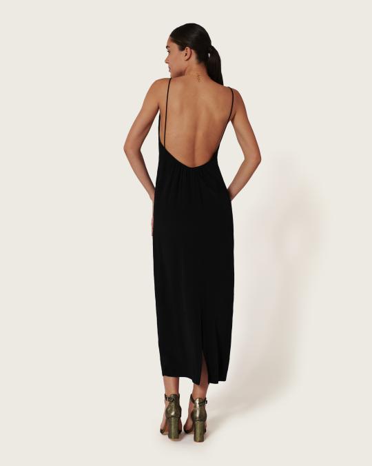 Karma Koma Robe Longue Blake BLACK