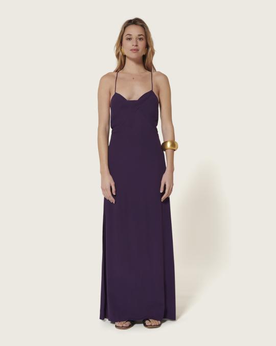 Karma Koma Robe Longue Cocteau BLACK