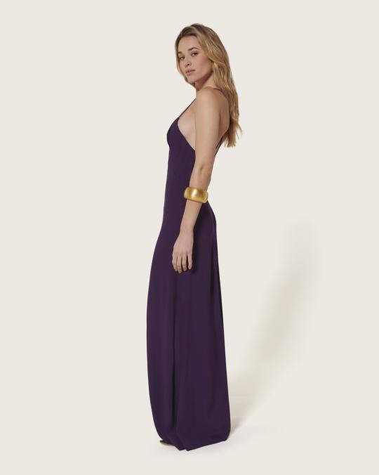 Karma Koma Robe Longue Cocteau BLACK