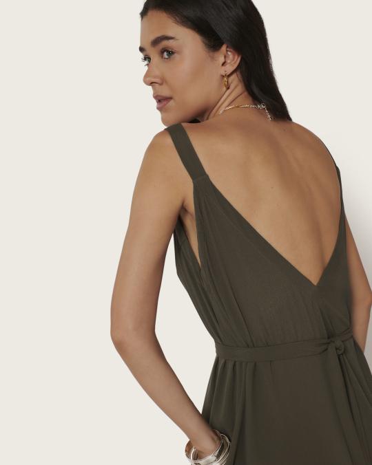 Karma Koma Robe Longue Dea MASTIC