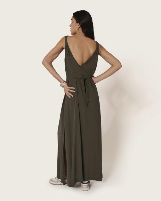 Karma Koma Robe Longue Dea MASTIC