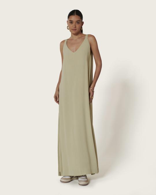 Karma Koma Robe Longue Dea MASTIC
