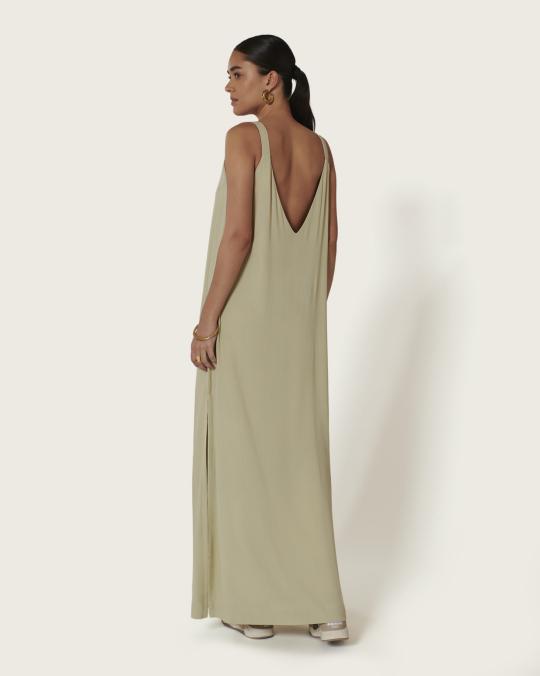 Karma Koma Robe Longue Dea MASTIC
