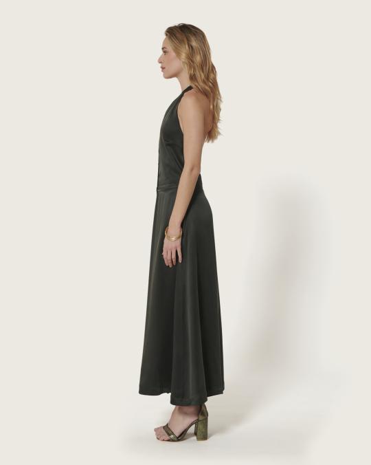 Karma Koma Robe Longue En Soie Caro GINGER