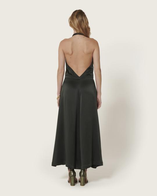 Karma Koma Robe Longue En Soie Caro GINGER