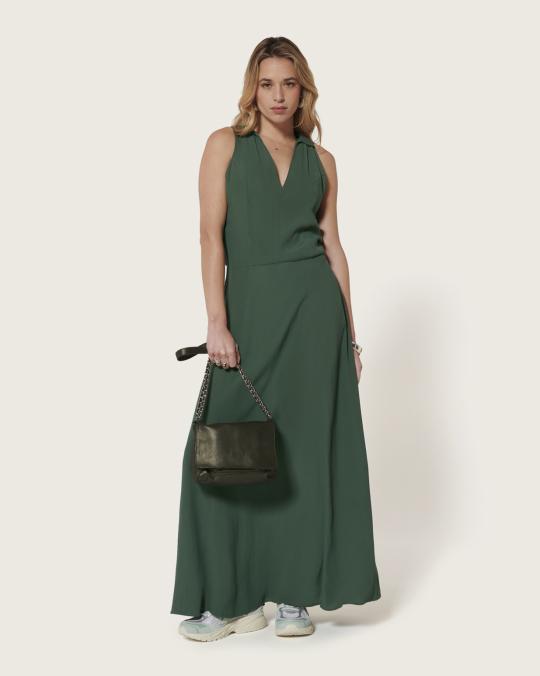 Karma Koma Robe Longue Franklin DUCK GREEN