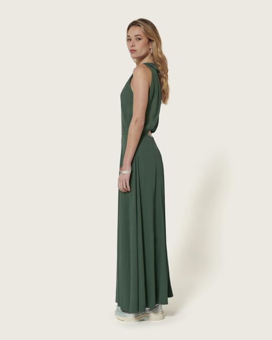 Karma Koma Robe Longue Franklin DUCK GREEN