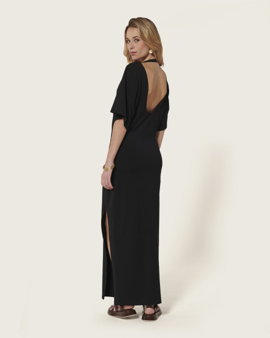 karma koma Robe longue John BLACK