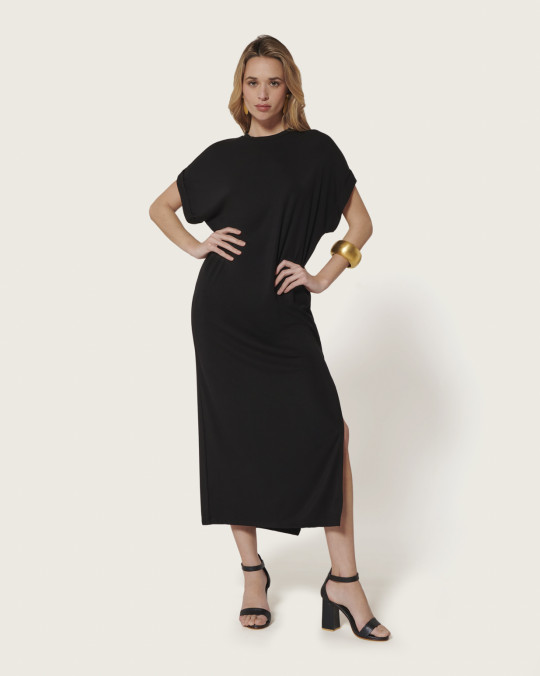 karma koma Robe longue Linkin BLACK