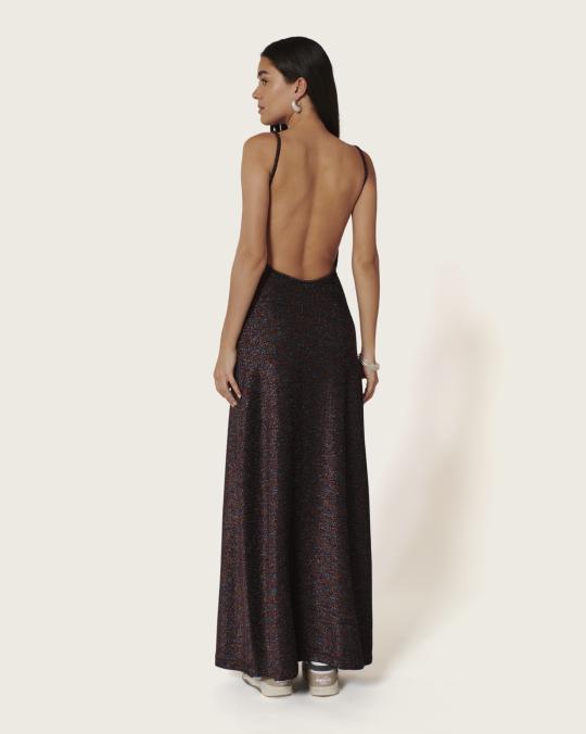 Karma Koma Robe Longue Mermaid SILVER