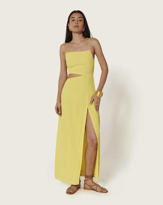 karma koma Robe longue Miley BLACK