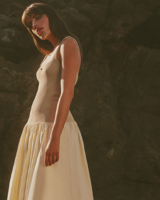 Karma Koma Robe Longue Pascale MILKY WAY