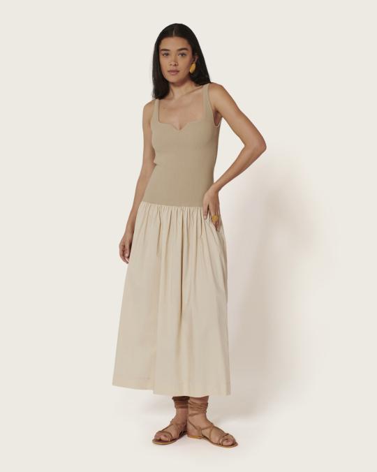 Karma Koma Robe Longue Pascale MILKY WAY