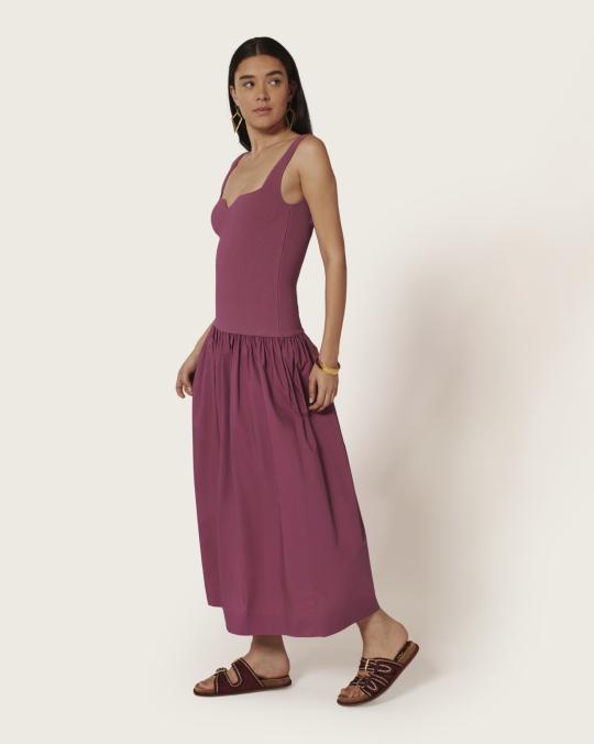 Karma Koma Robe Longue Pascale MILKY WAY