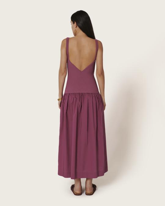 Karma Koma Robe Longue Pascale MILKY WAY