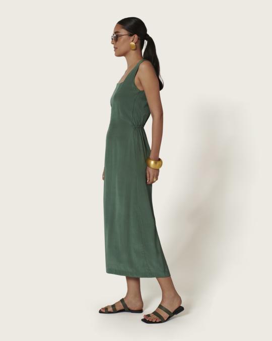 Karma Koma Robe Longue Texas DUCK GREEN