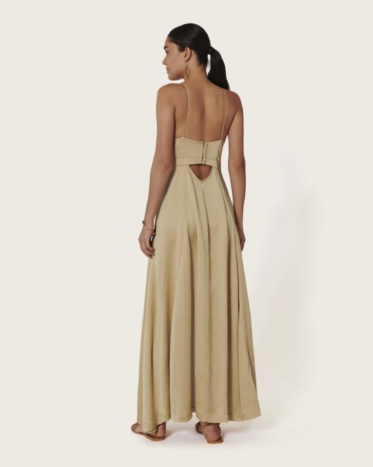 Karma Koma Robe Longue Tricky GINGER