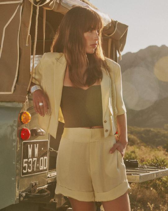 Karma Koma Short En Soie Africa JALAPENOS