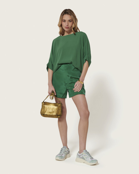 Karma Koma Short En Soie Africa JALAPENOS