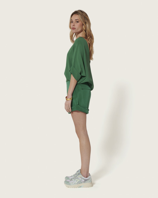 Karma Koma Short En Soie Africa JALAPENOS