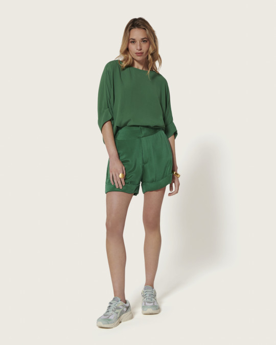 karma koma Short en soie Africa JALAPENOS