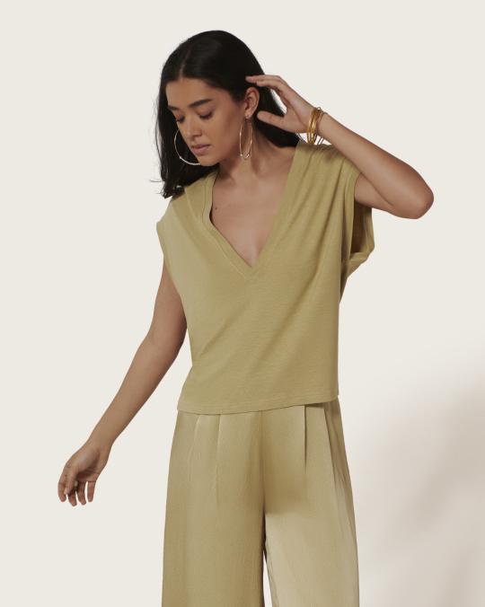 karma koma Top America TESTA GREEN