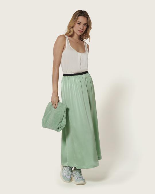 Karma Koma Top En Soie Niko SNOW