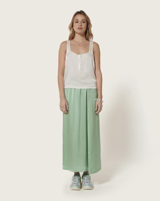 Karma Koma Top En Soie Niko SNOW