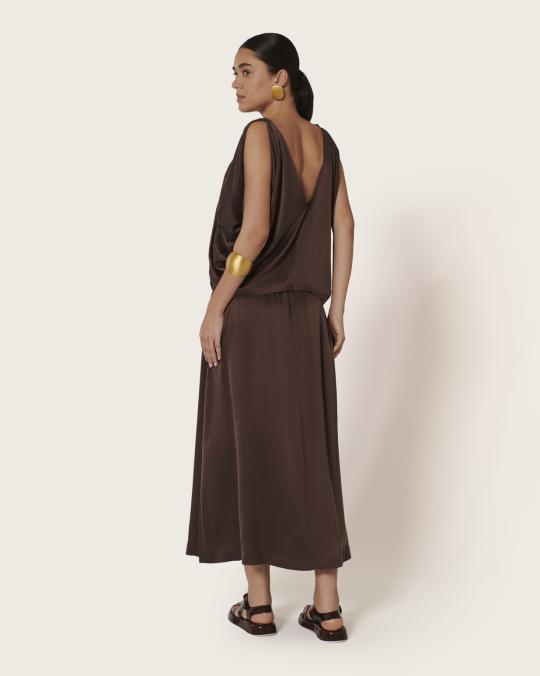 Karma Koma Top En Soie Santa HK GREEN