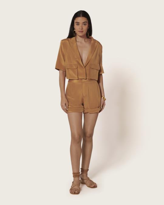 Karma Koma Veste En Soie Africa TOMETTE