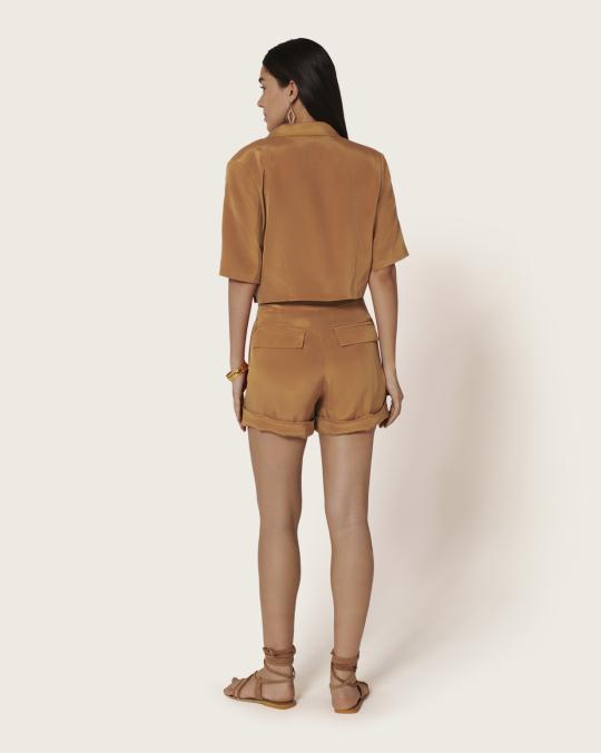 Karma Koma Veste En Soie Africa TOMETTE