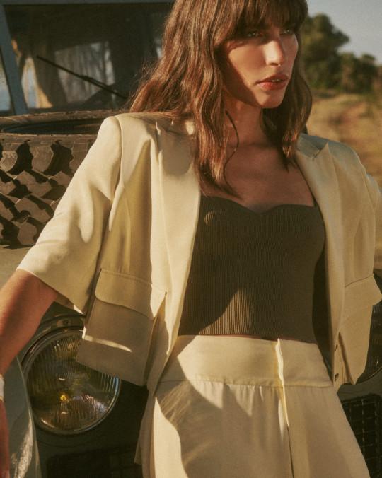 Karma Koma Veste En Soie Africa TOMETTE