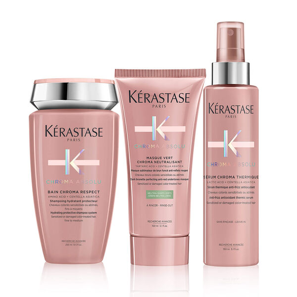 kerastase Trio Chroma Absolu Cheveux Colorés Bruns