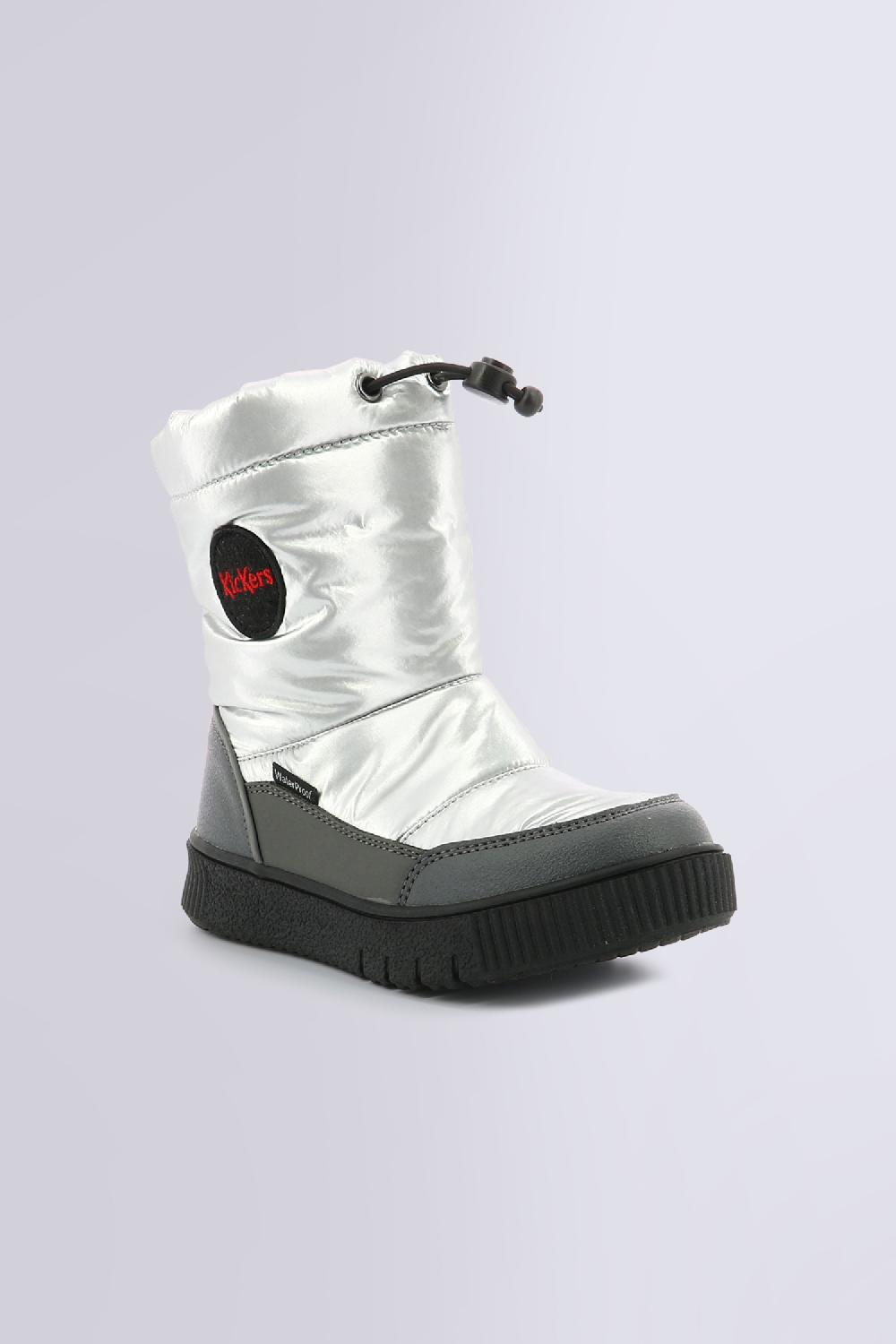 kickers ATLAK WATERPROOF ARGENT
