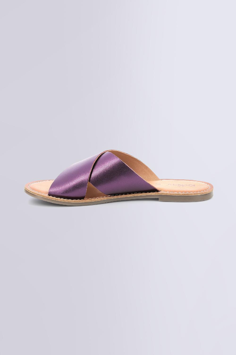 Kickers DIAZ VIOLET MÉTALLISÉ